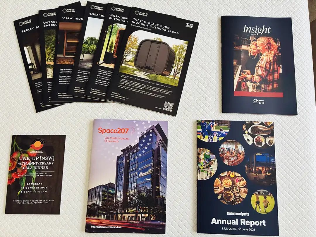 Quality Brochure Printing Sydney Cheeky monkey marketing